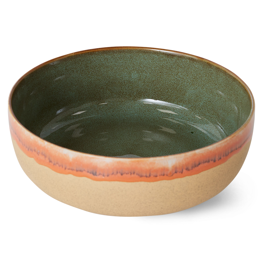 Servies 70's Ceramics salade schaal Shore