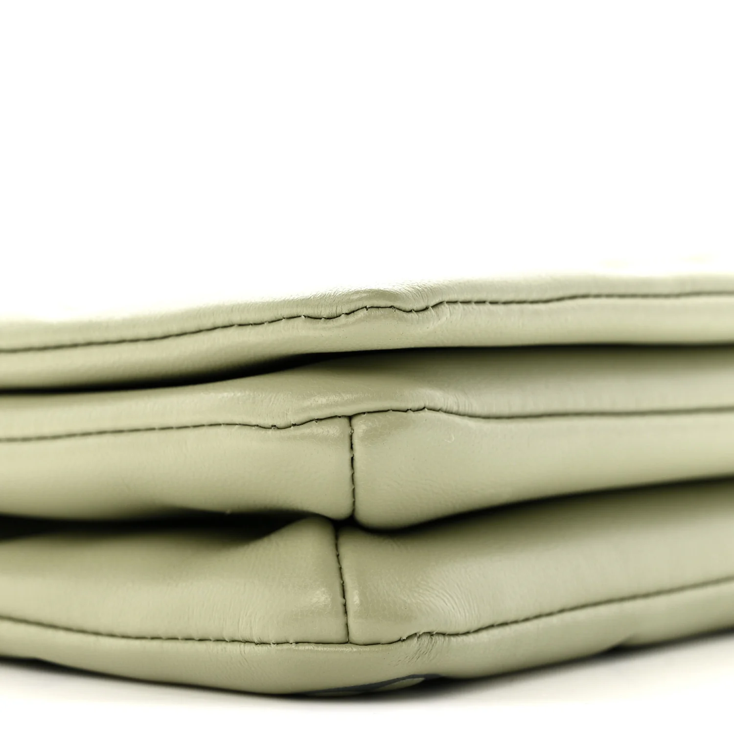 Lambskin Embossed Monogram Pochette Coussin Green - Top Club