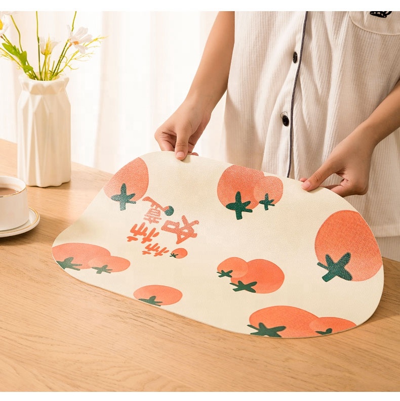 Wholesale High Quality Square Table Mat Non-Slip PVC Western Restaurant Placemat Dining Table Mat（10 pcs）