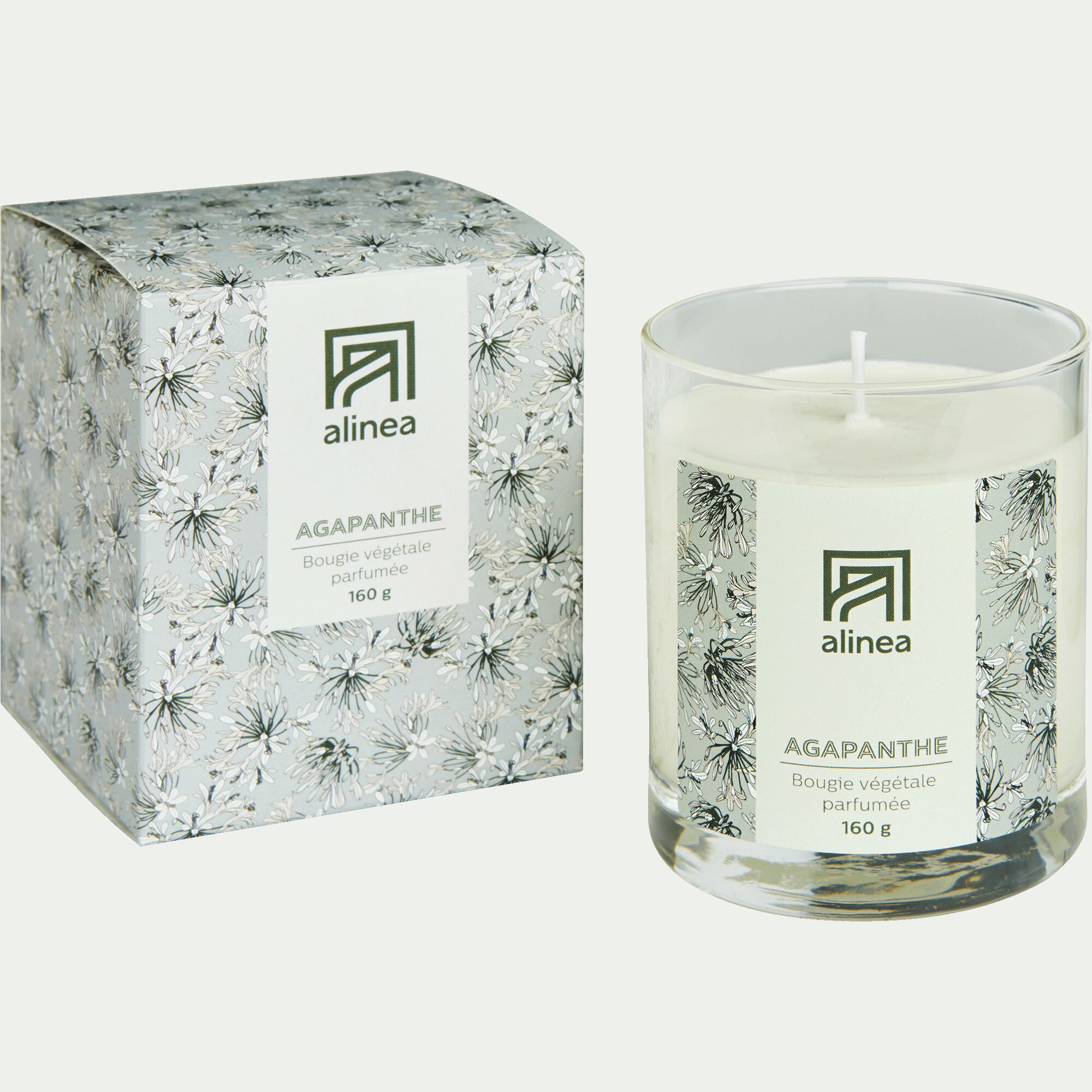 SIGNATURE - Bougie parfumée senteur Agapanthe 160g