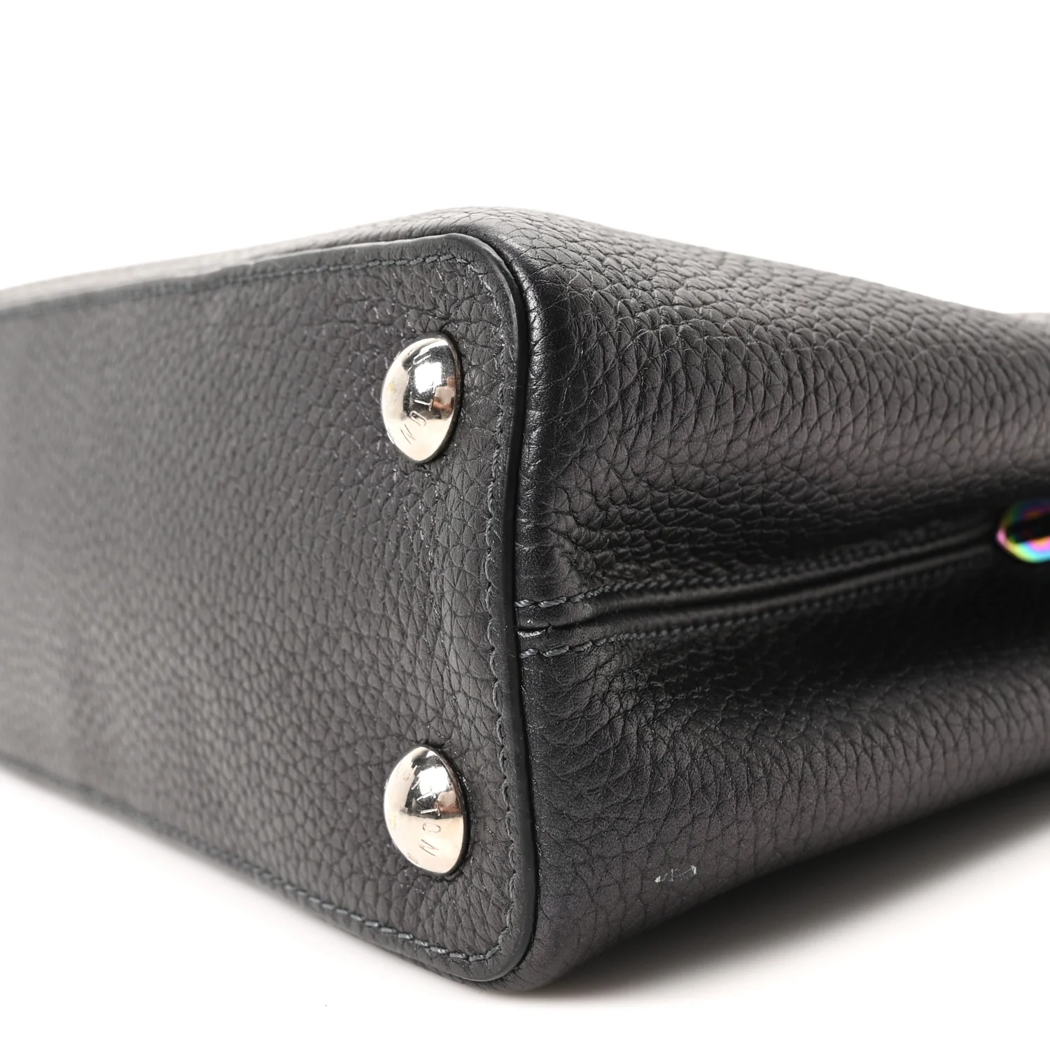 Taurillon Capucines BB Scarabeo Iridescent Black - Top Club