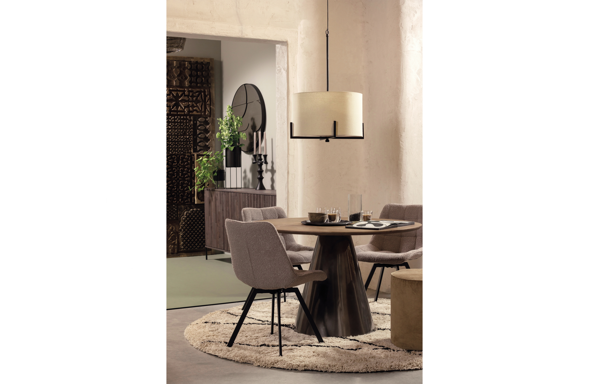 Eetkamertafel Maggie Maggie Eetkamertafel - Zwart