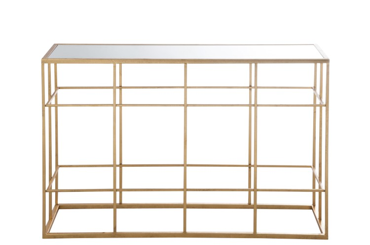 Console Barras goud