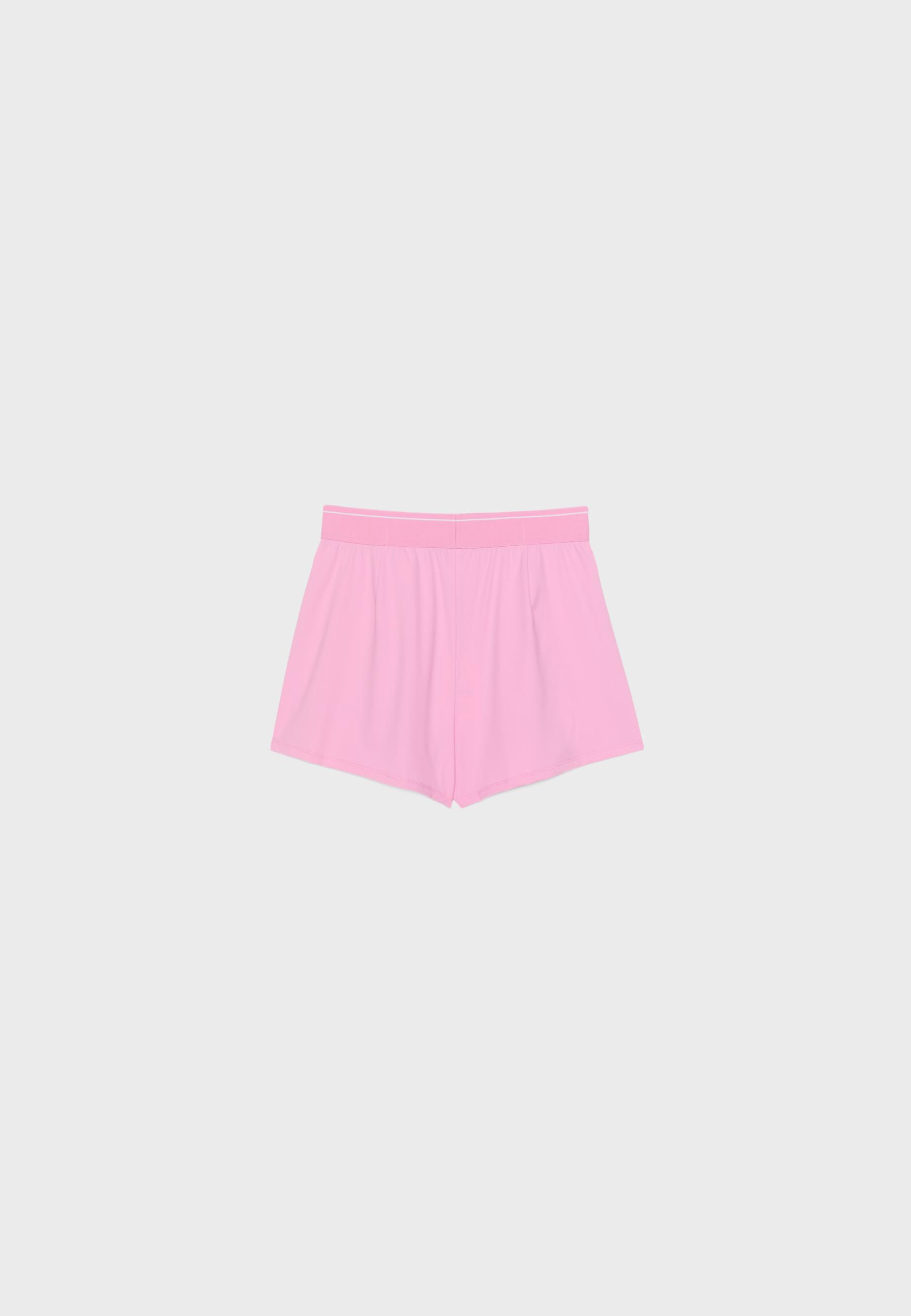 SMART SHORTS WITH ELASTICATED WAISTBAND