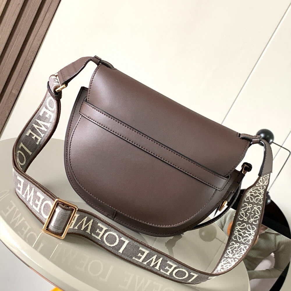 Loewe Small Gate bag in soft calfskin and jacquard - Top Club