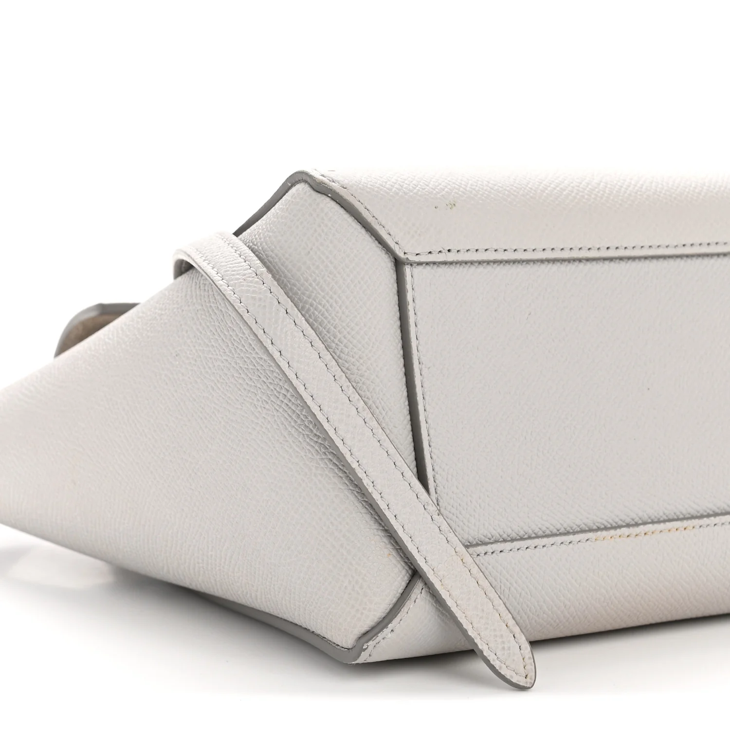 Grained Calfskin Nano Belt Bag Mineral - Top Club