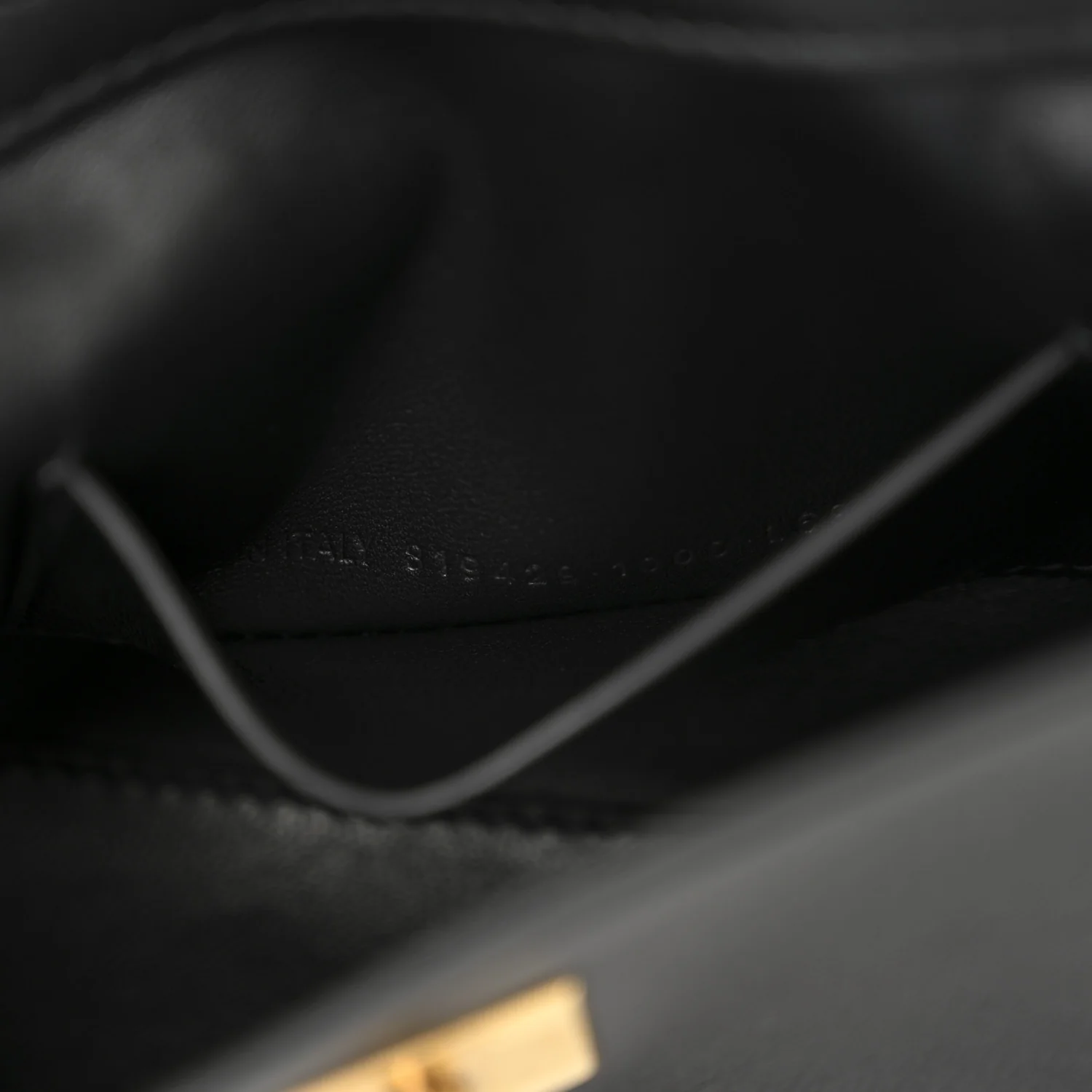 Natural Smooth Calfskin Nano Rodeo Top Handle Handbag Black - Top Club