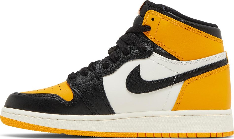 Air Jordan 1 Retro High OG  Yellow Toe  555088-711 - Sneaker Replica Workshop
