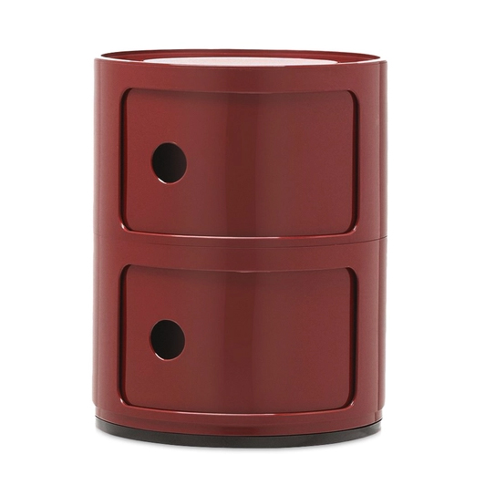 Nachtkastje Componibili 2 burgundy