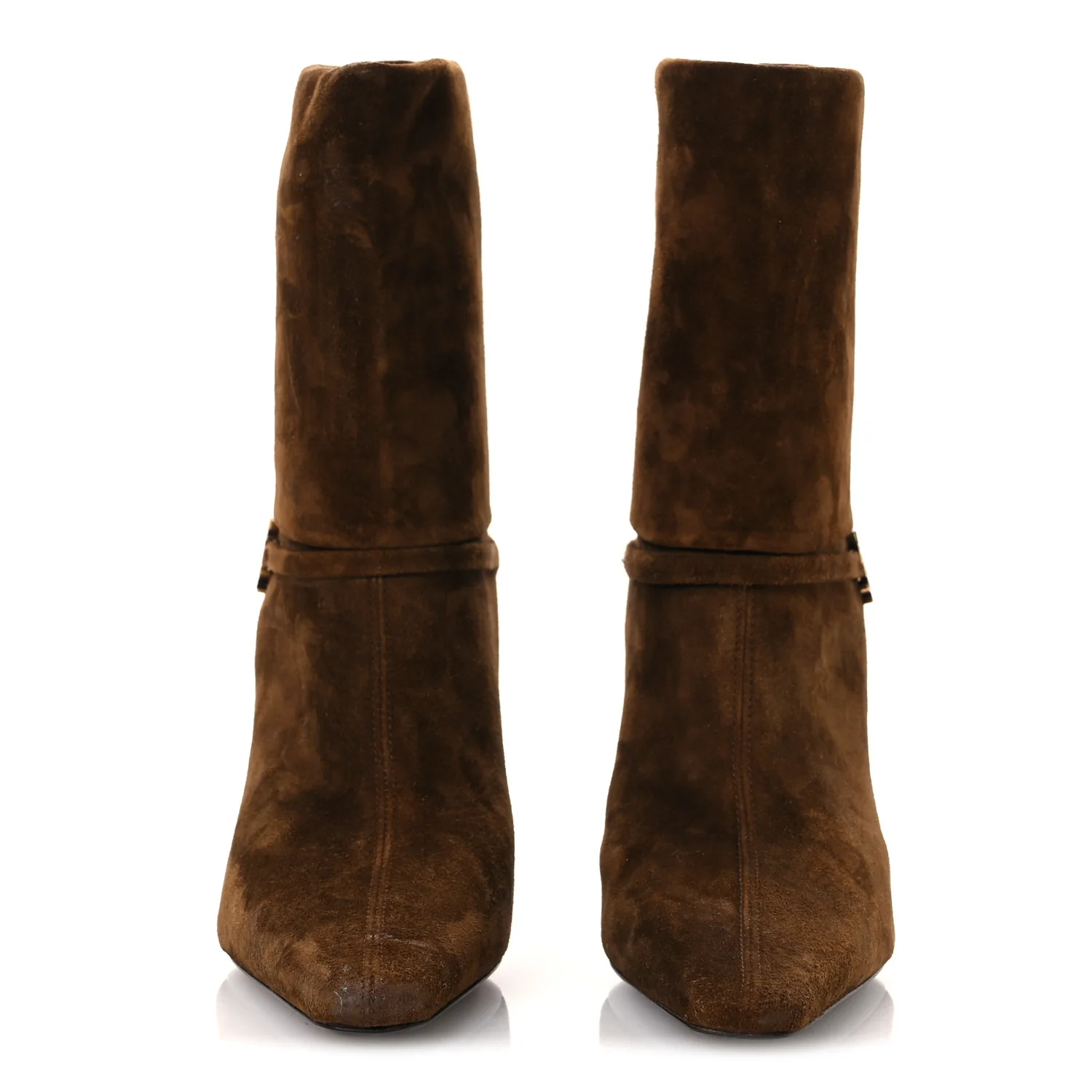 Suede Vicky 90 Booties 36 Land - Top Club
