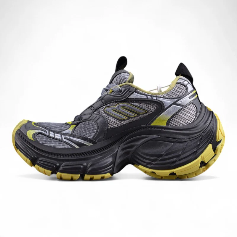 Balenciaga 10XL Sneakers in Grey/Fluorescent Yellow - Sneaker Replica Workshop