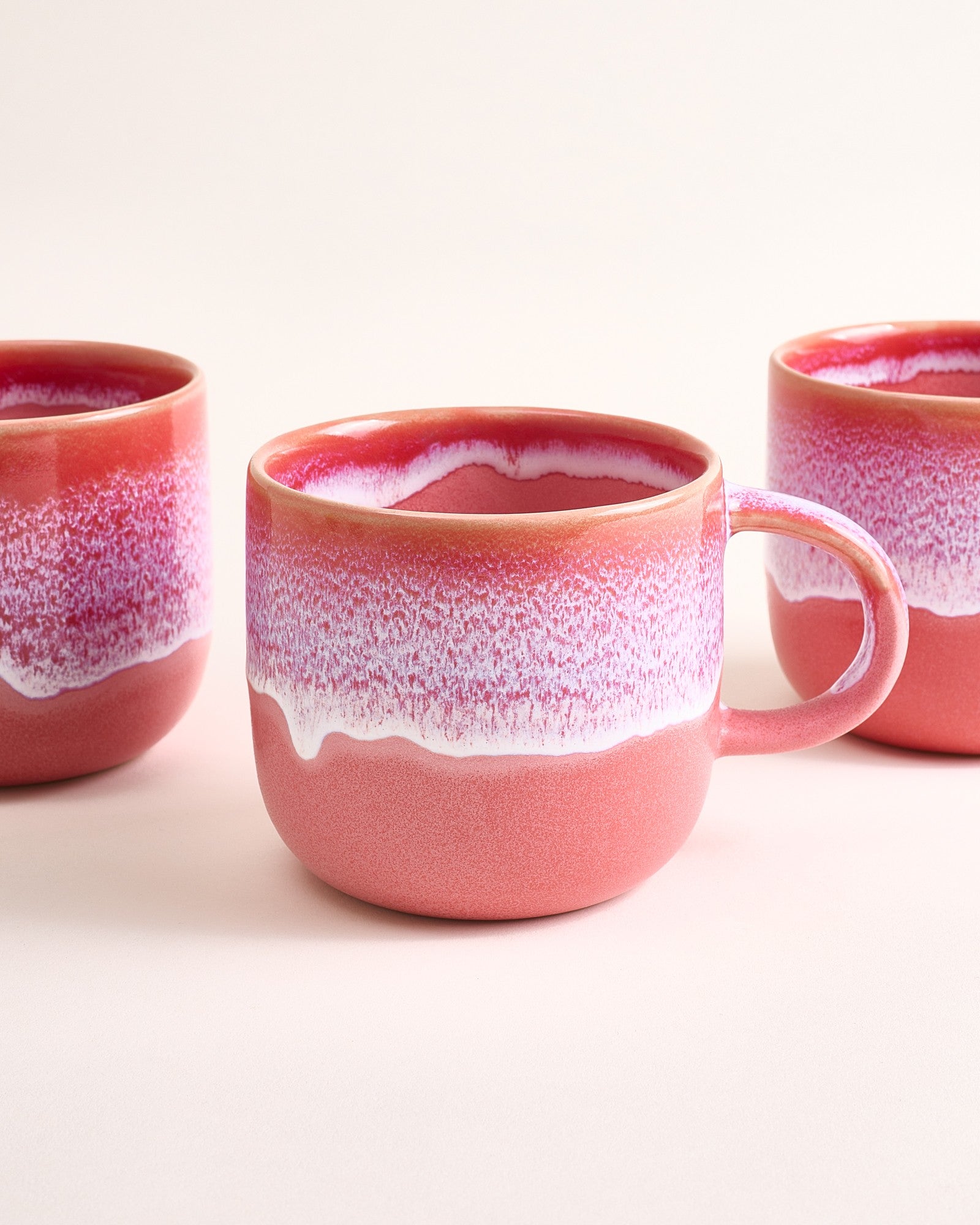 Coimbra Tasse groß rot 4er-Set