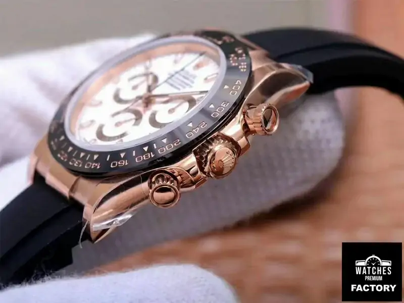 Rolex Daytona M116515LN-0019 Noob Factory White Dial 4130 Movement