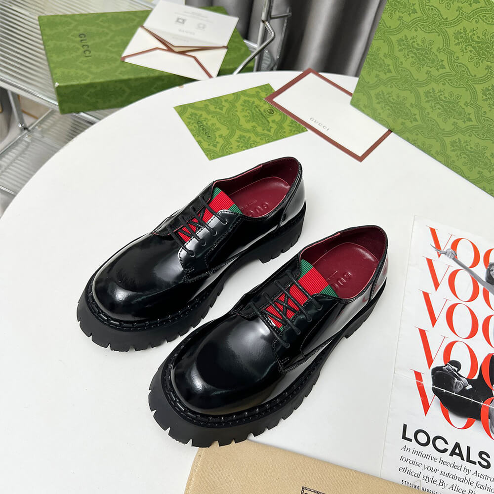 Gucci Women s lace-up with Web - Top Club