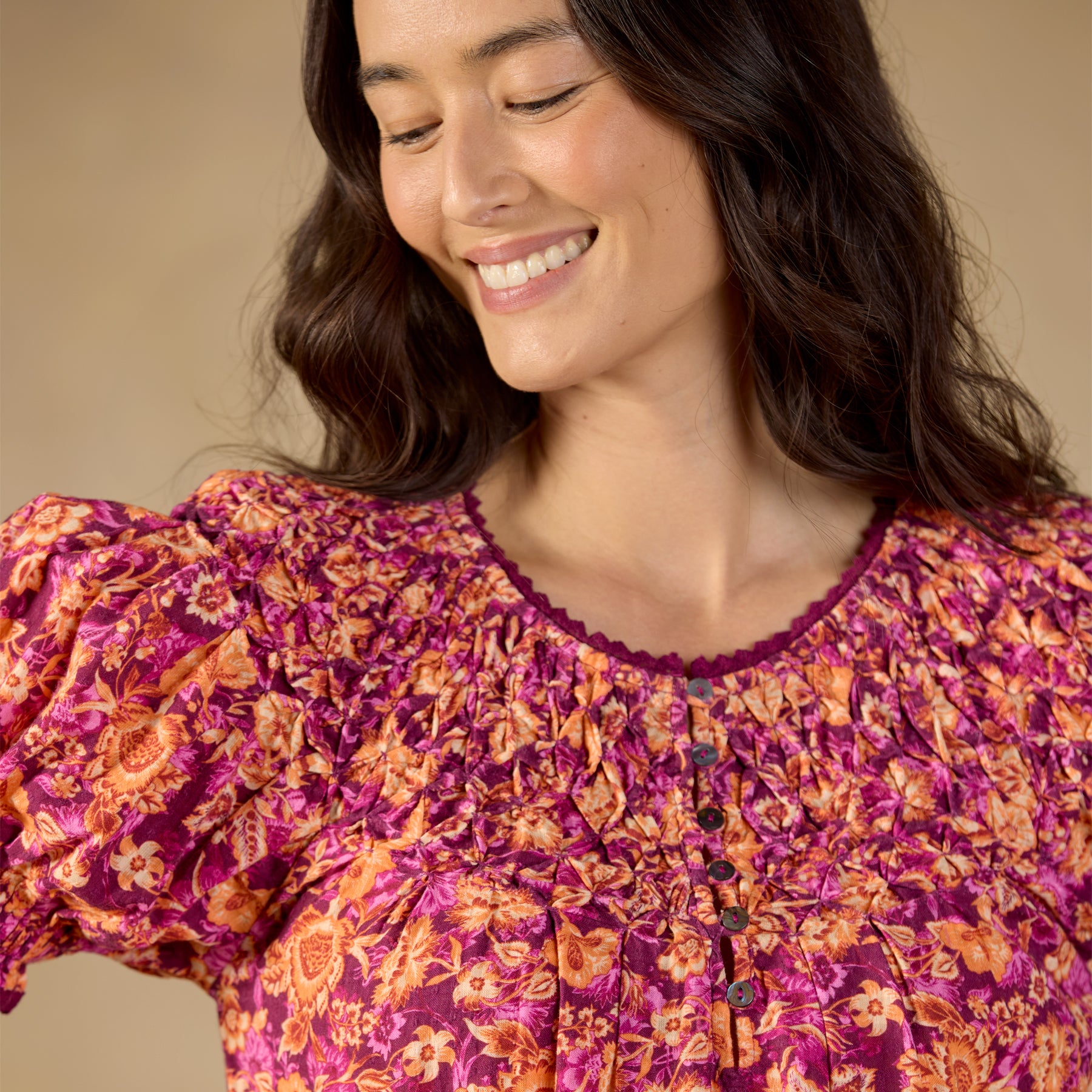 Lodi Printed Top, Petite - Sundance Living