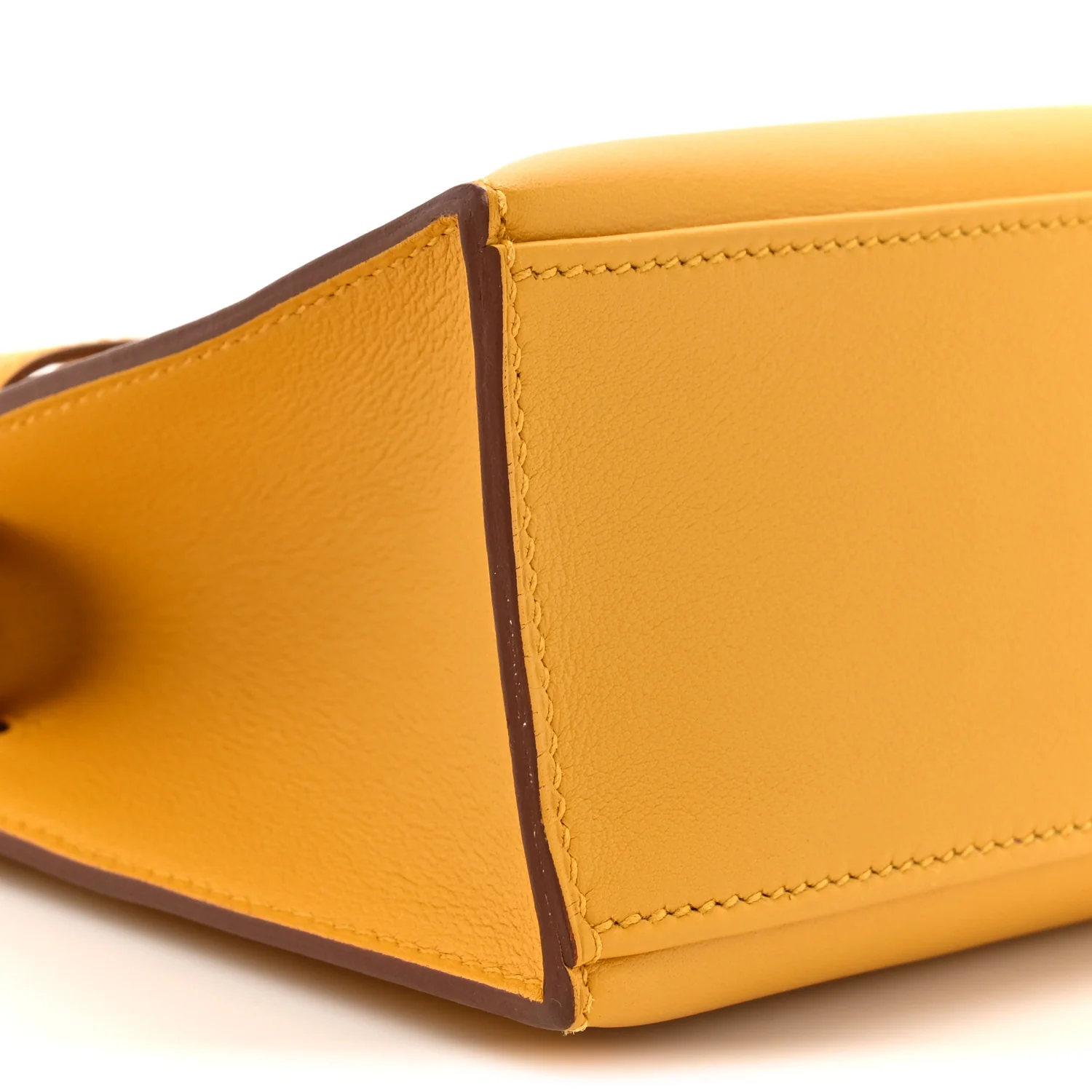 Swift Kelly Pochette Clutch Jaune Ambre - Top Club