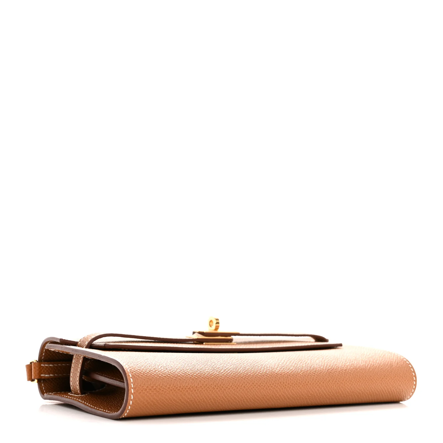 Epsom Kelly Wallet To Go Gold - Top Club
