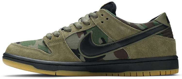 Zoom Dunk Low Pro SB  Camo  854866-209 - Sneaker Replica Workshop