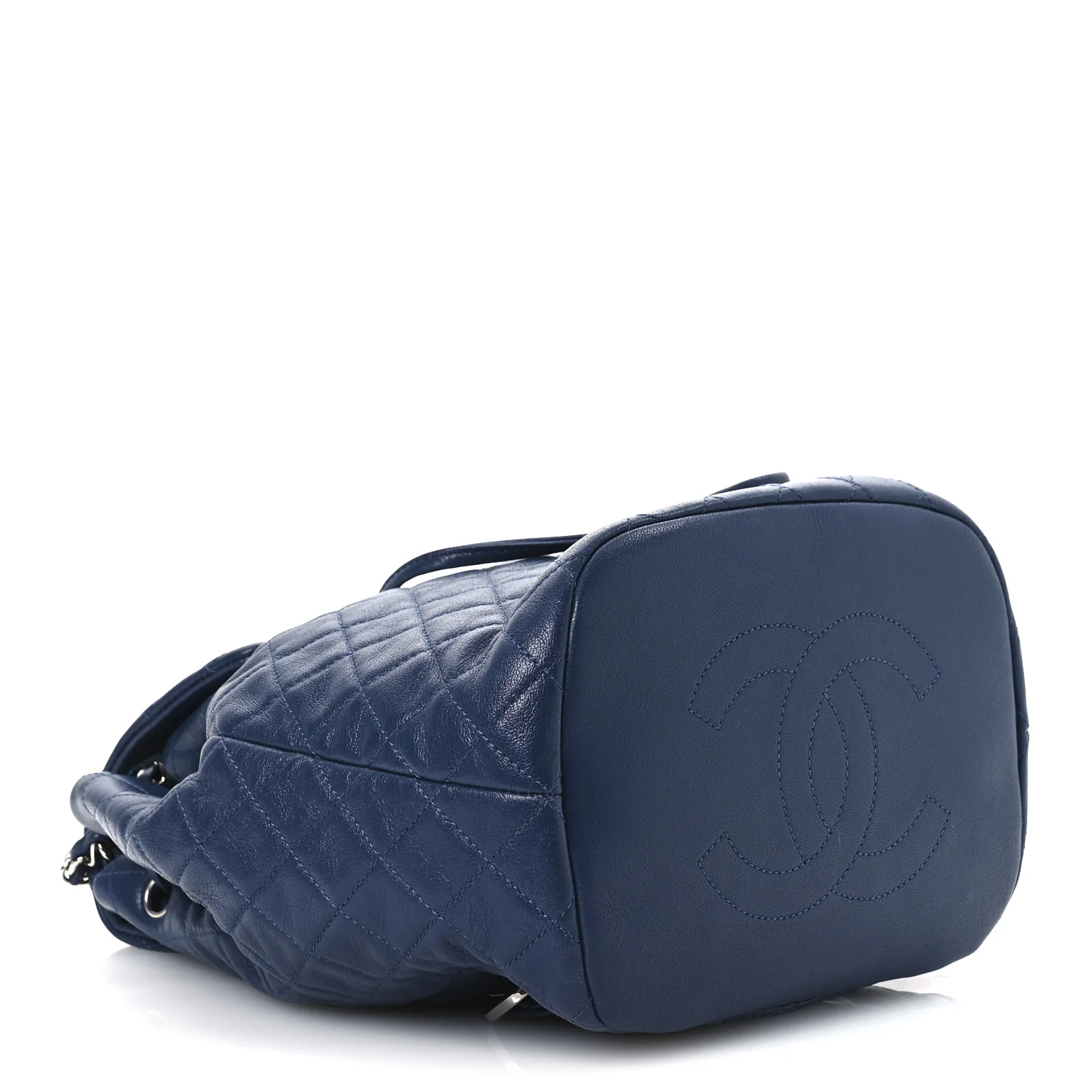 Calfskin Quilted Small Urban Spirit Backpack Blue - Top Club