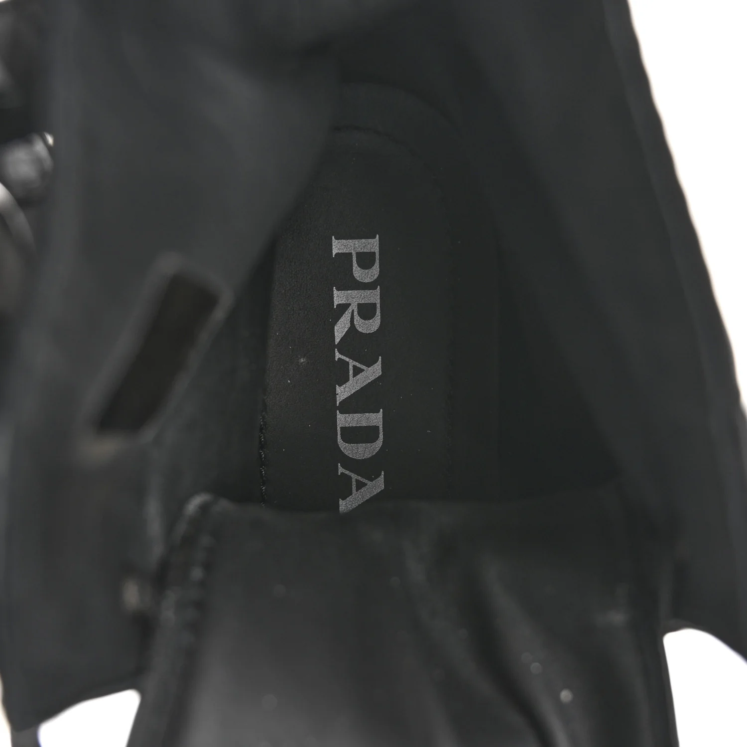Spazzolato Rois Nylon Metal Triangle Logo Monolith Pouch Pocket 55mm Boots 36.5 Black - Top Club