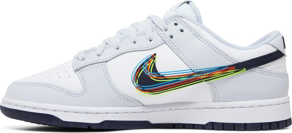 Dunk Low  3D Swoosh  DV6482-100 - Sneaker Replica Workshop