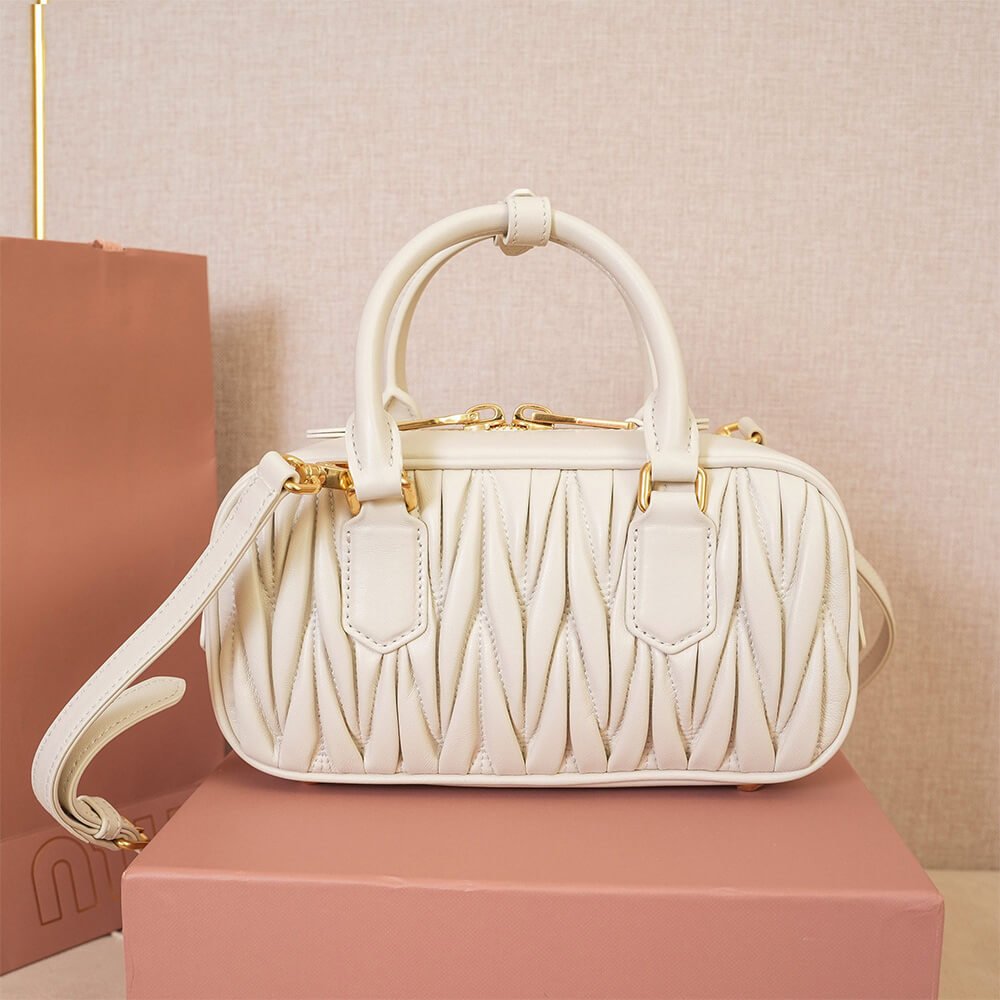 MIUMIU Medium Arcadie matelasse nappa Bag(HIGH-END GRADE) - Top Club