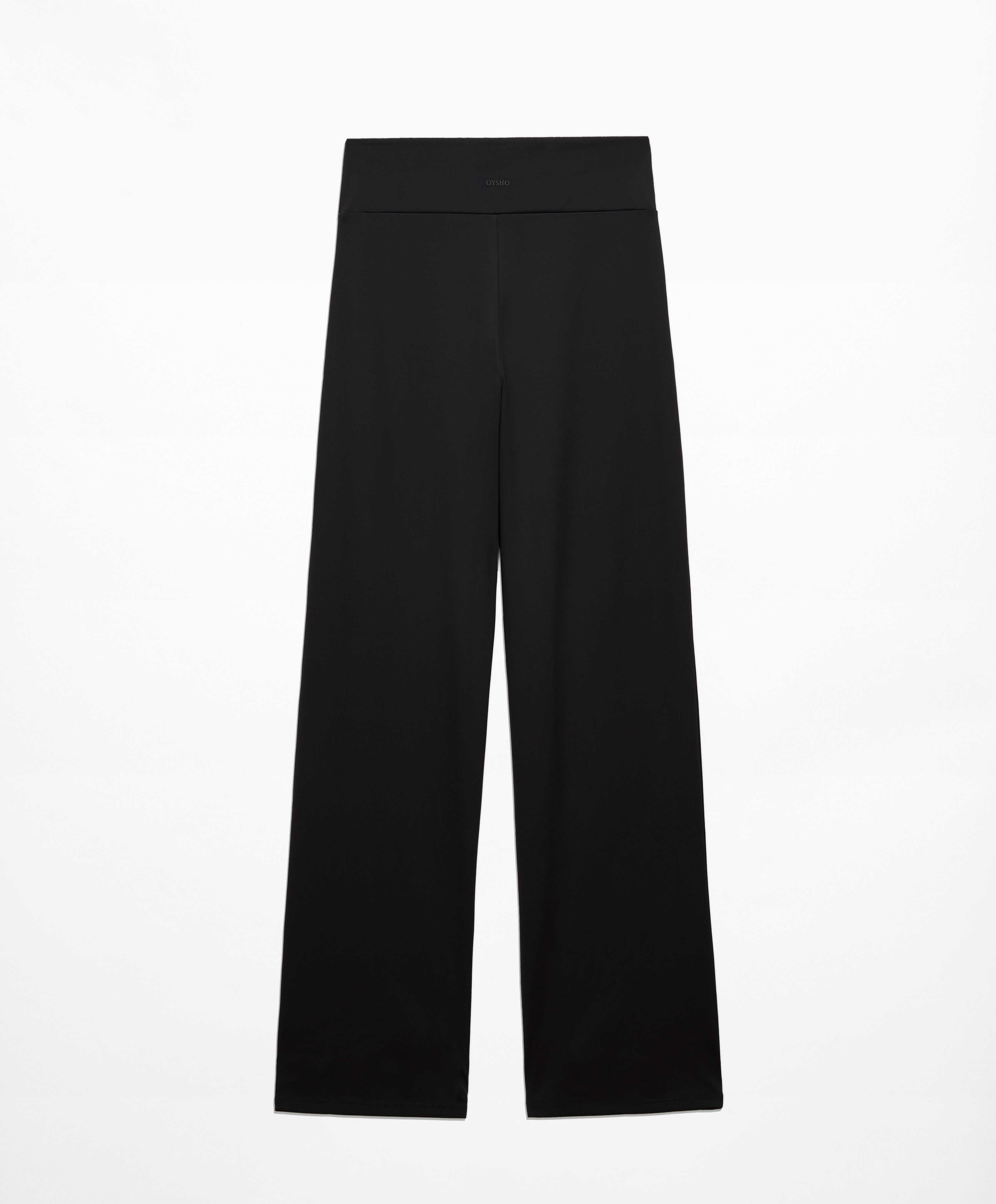 OYSHO High-rise comfortlux straight-leg trousers