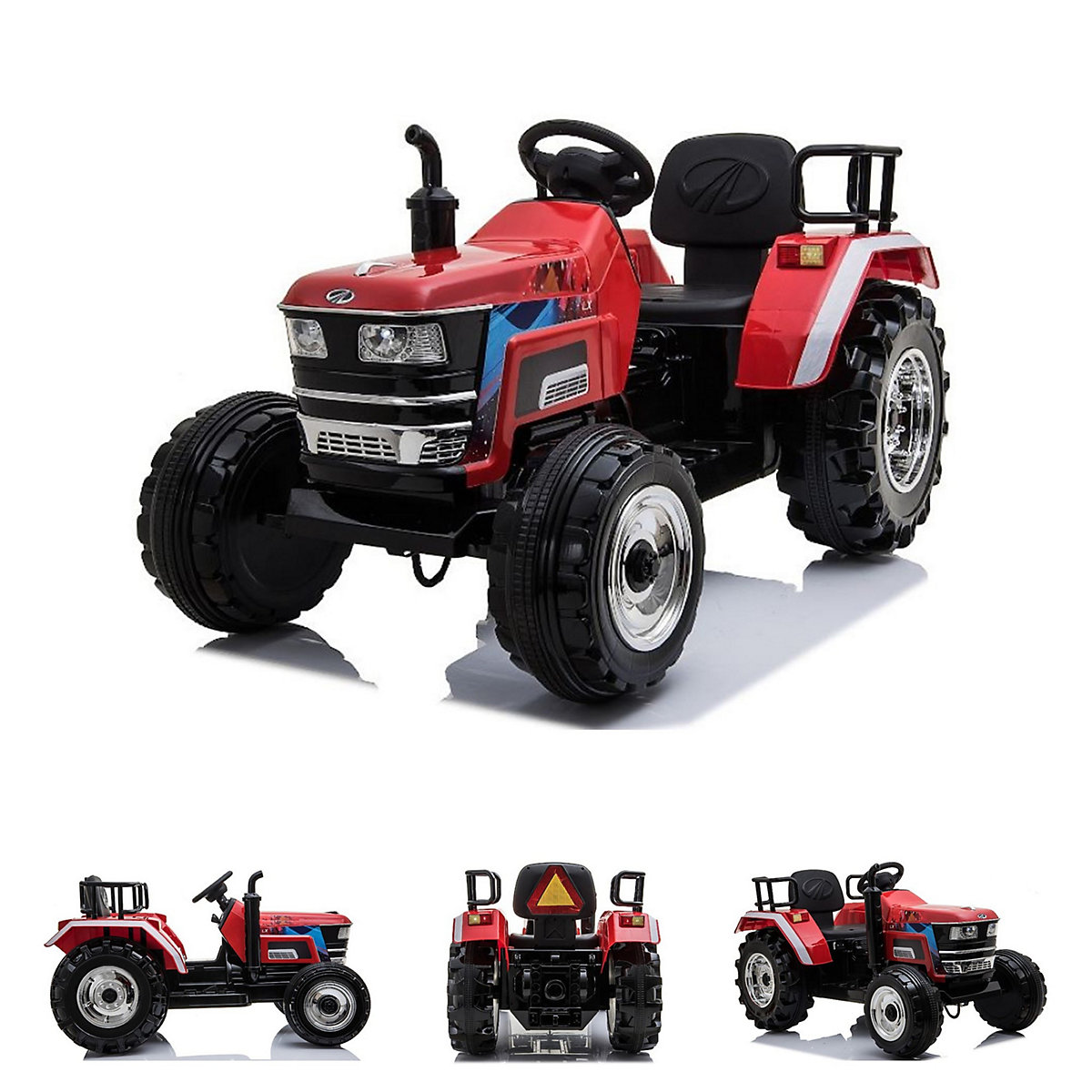MP3 music function remote control belt electric cars red
