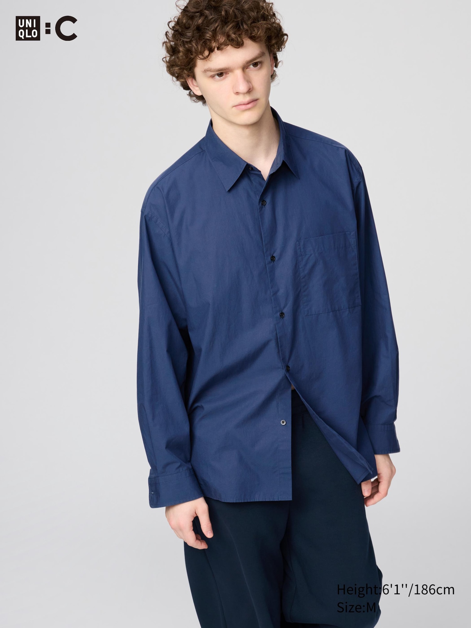 UNIQLO : C Broadcloth Oversized Shirt