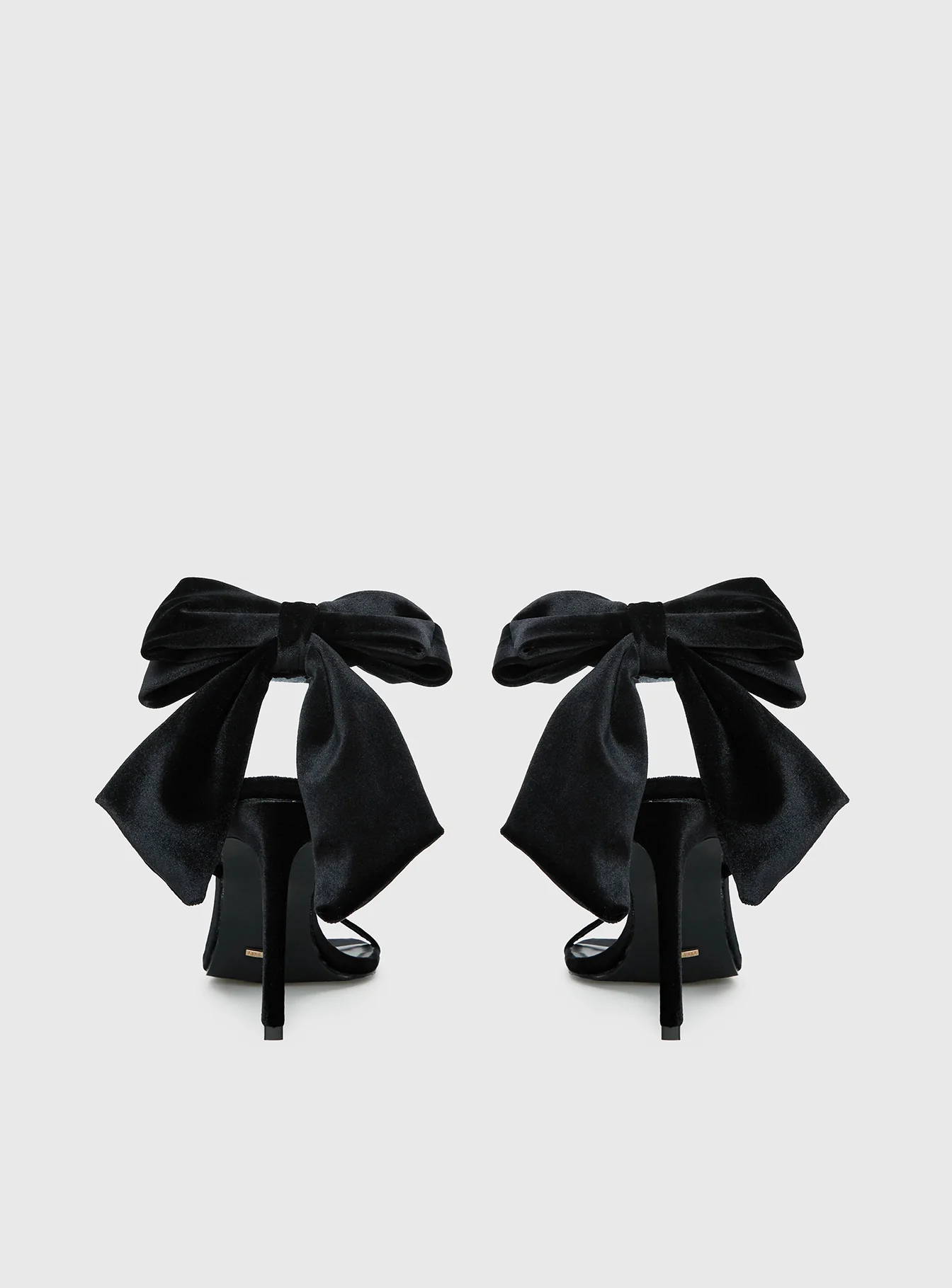 Billini Elesa Bow Detail Stiletto Heels Black