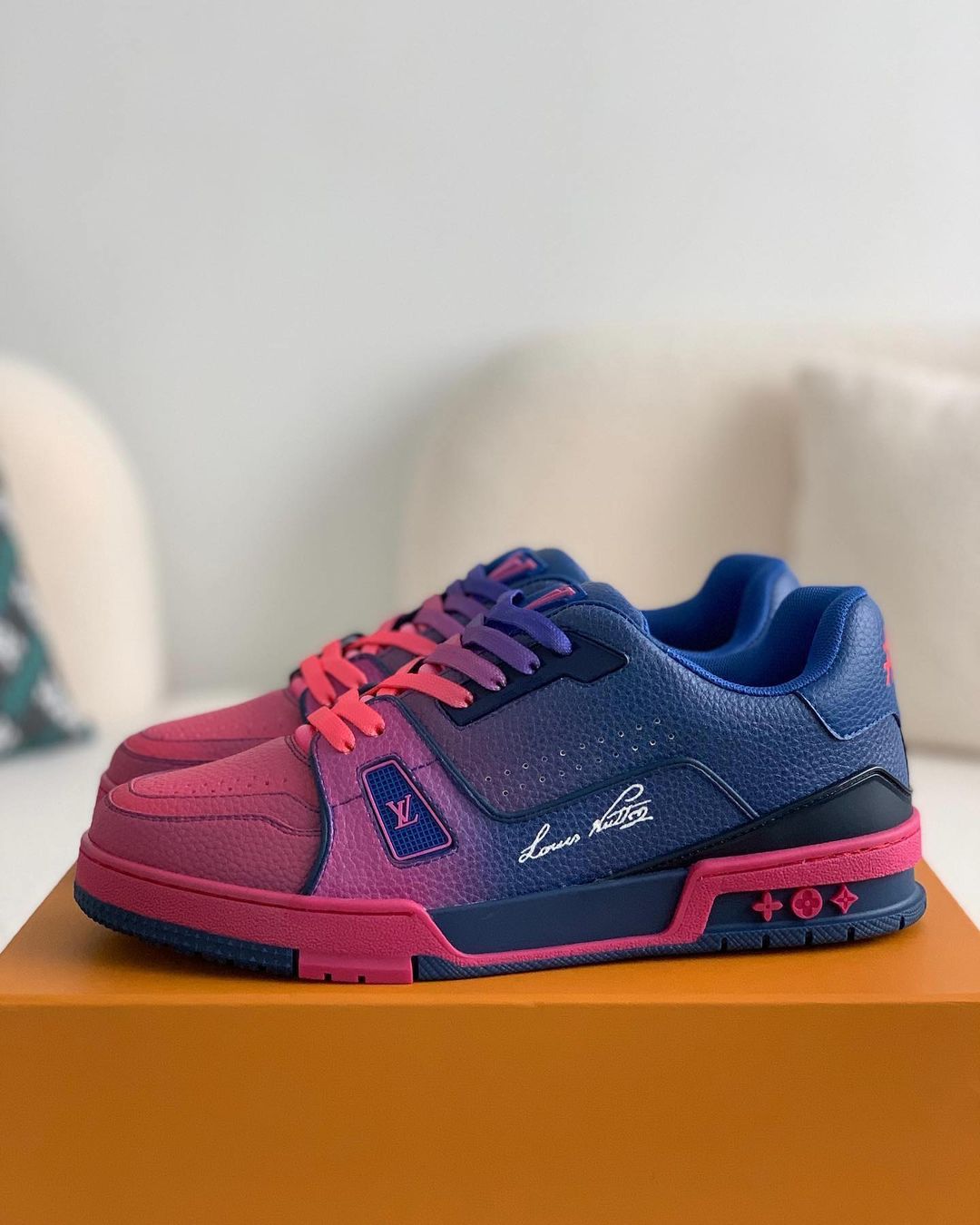 Louis Vuitton LV Trainer Gradient Sneaker - Sneaker Replica Workshop