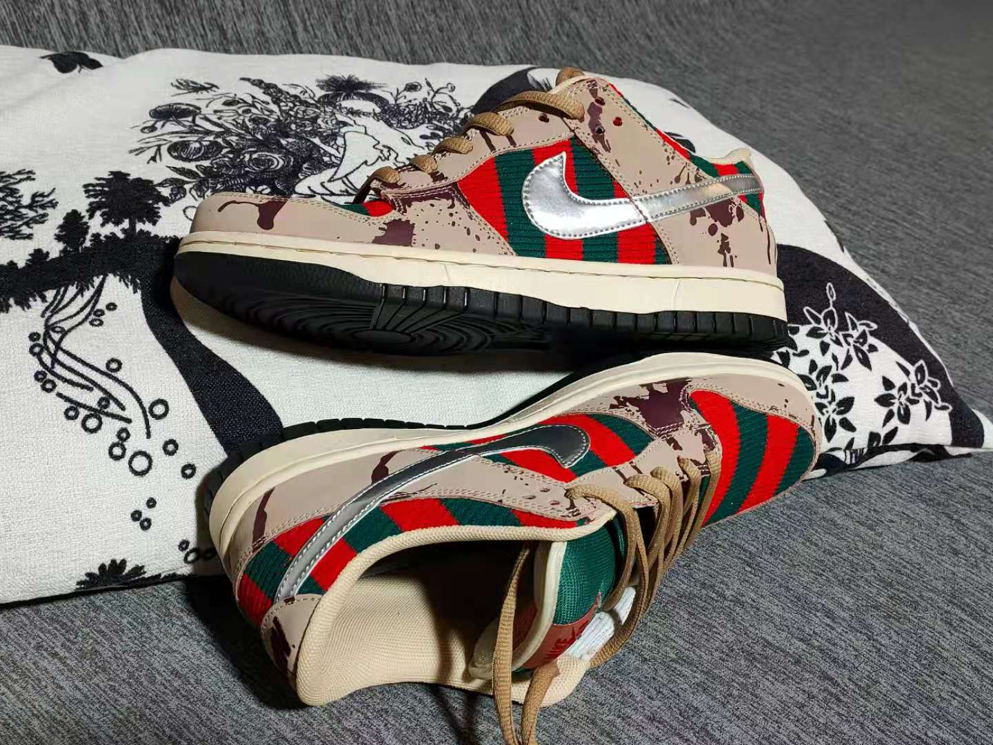 Dunk Low Pro SB  Freddy Krueger  313170-202 - Sneaker Replica Workshop