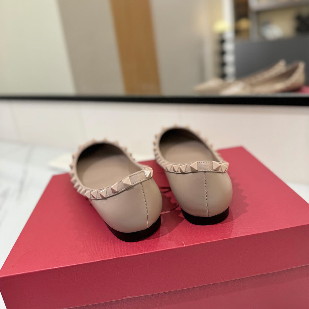 VALENTINO ROCKSTUD BALLET FLAT - Top Club