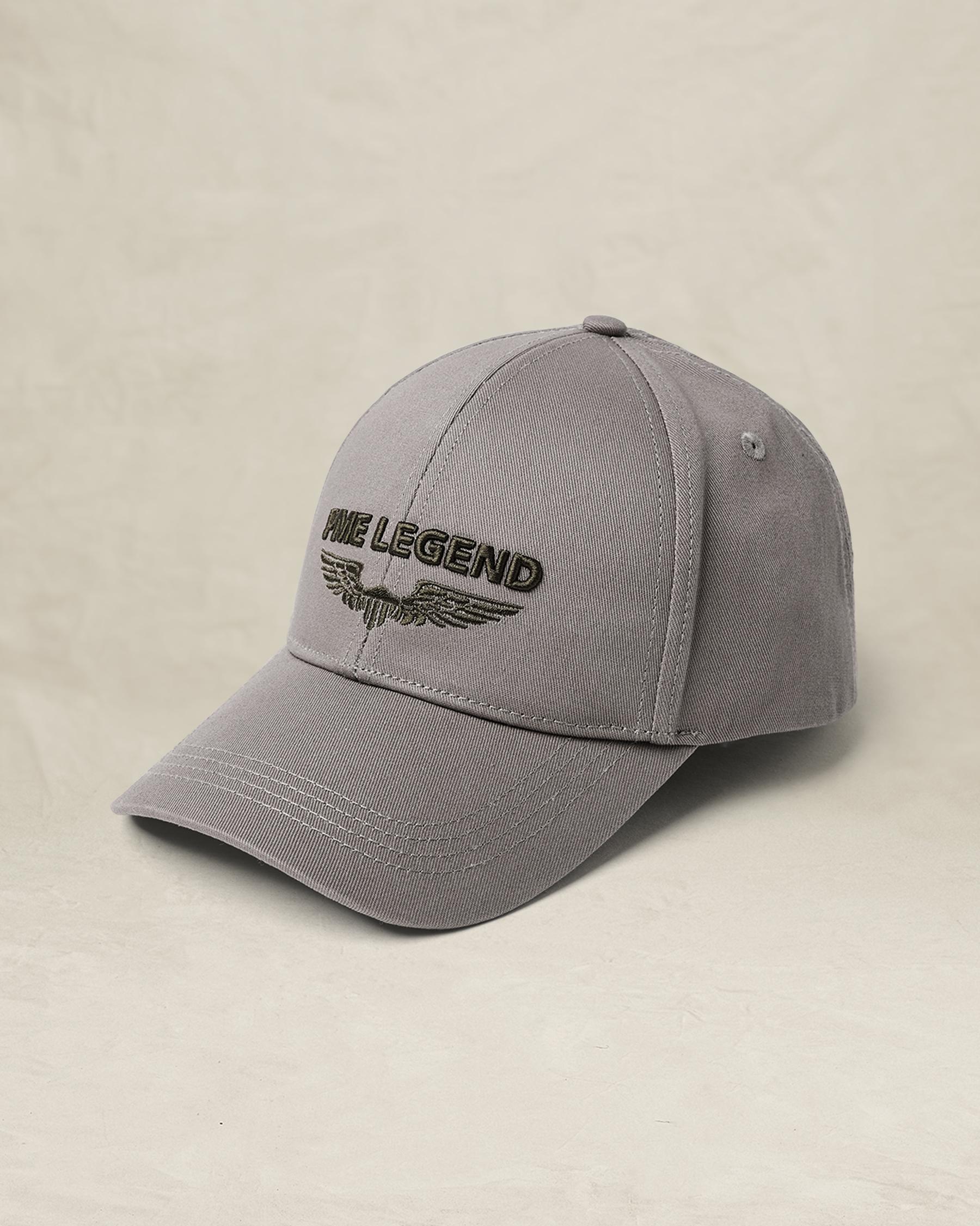 Twill cap with embroidered artworkx