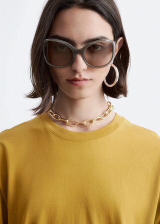 & Other Stories LONG-SLEEVE JERSEY TOP