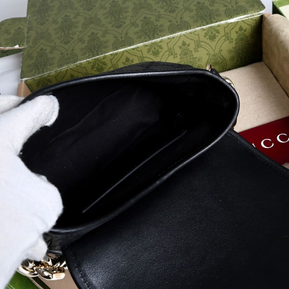 GG Emblem small shoulder bag - Top Club