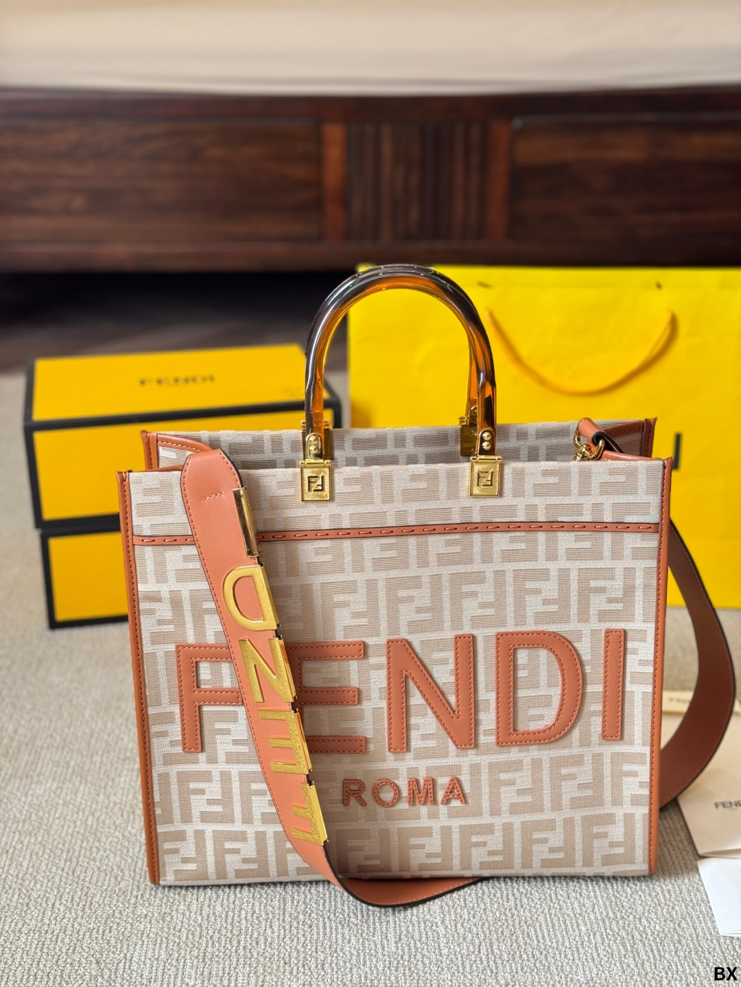 Fen new arrival peekabo tote bag size??35*30 cm - Top Club