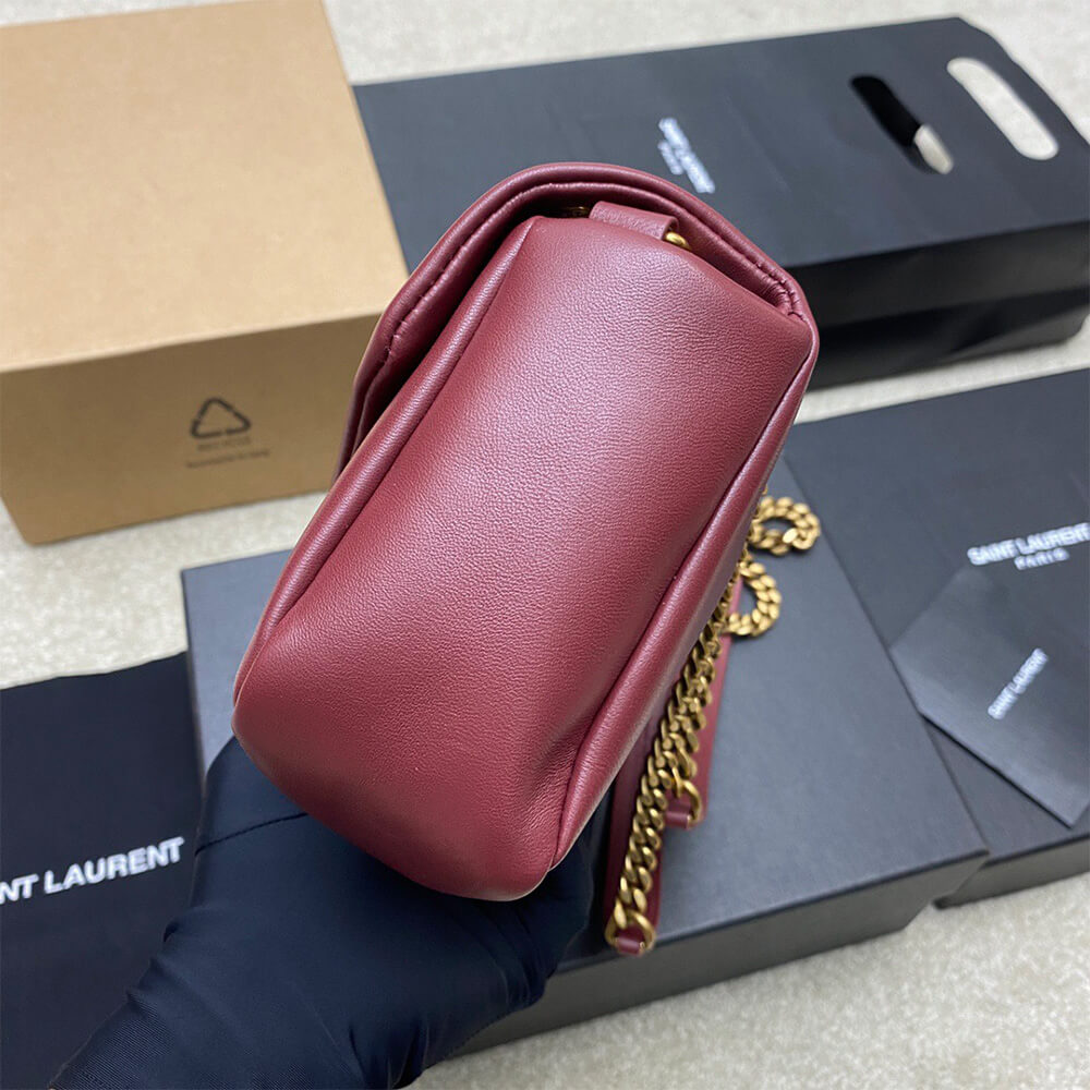 YSL calypso small in plunged lambskin - Top Club