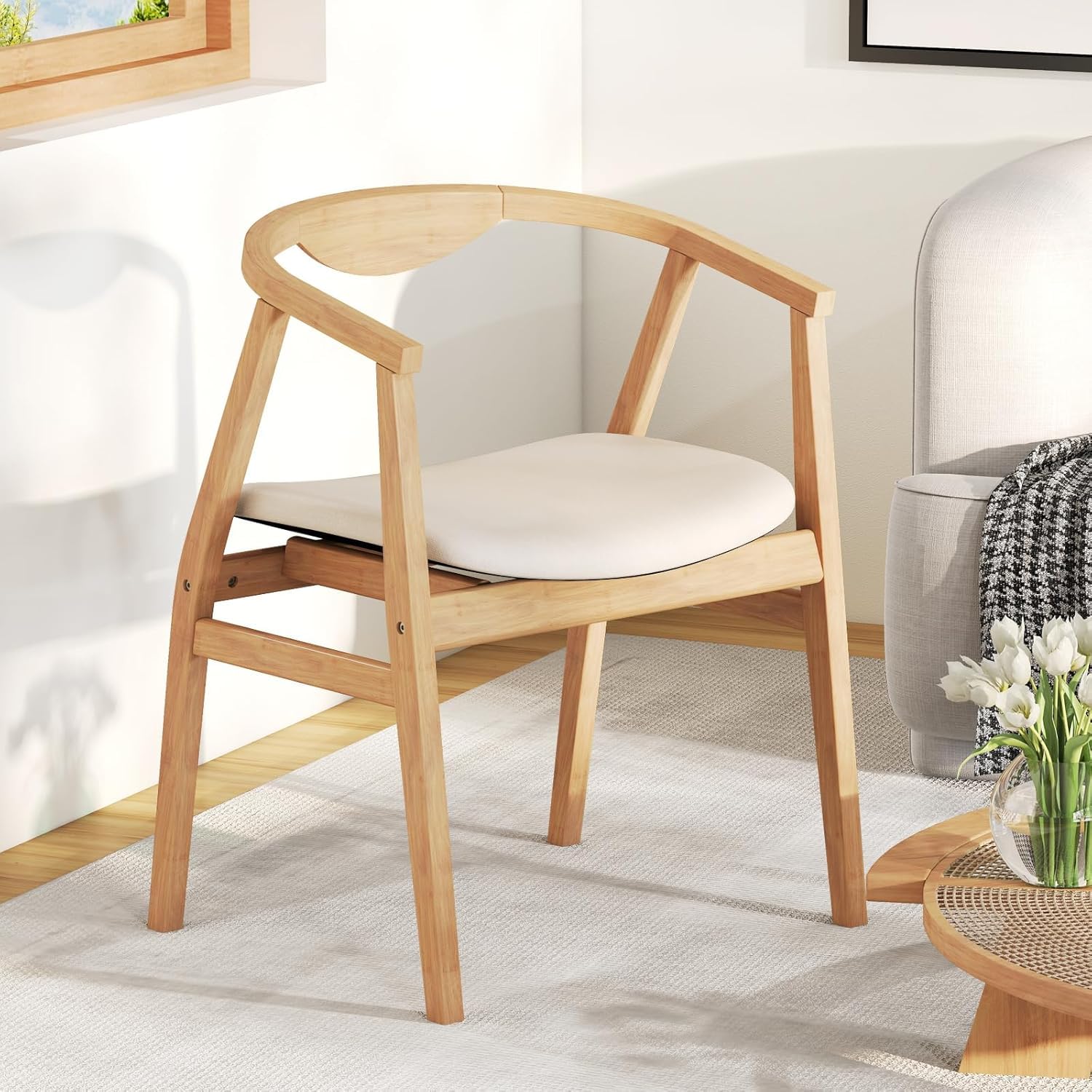 BEFOUNDLOVELY Bamboo Accent Chair(1/2)