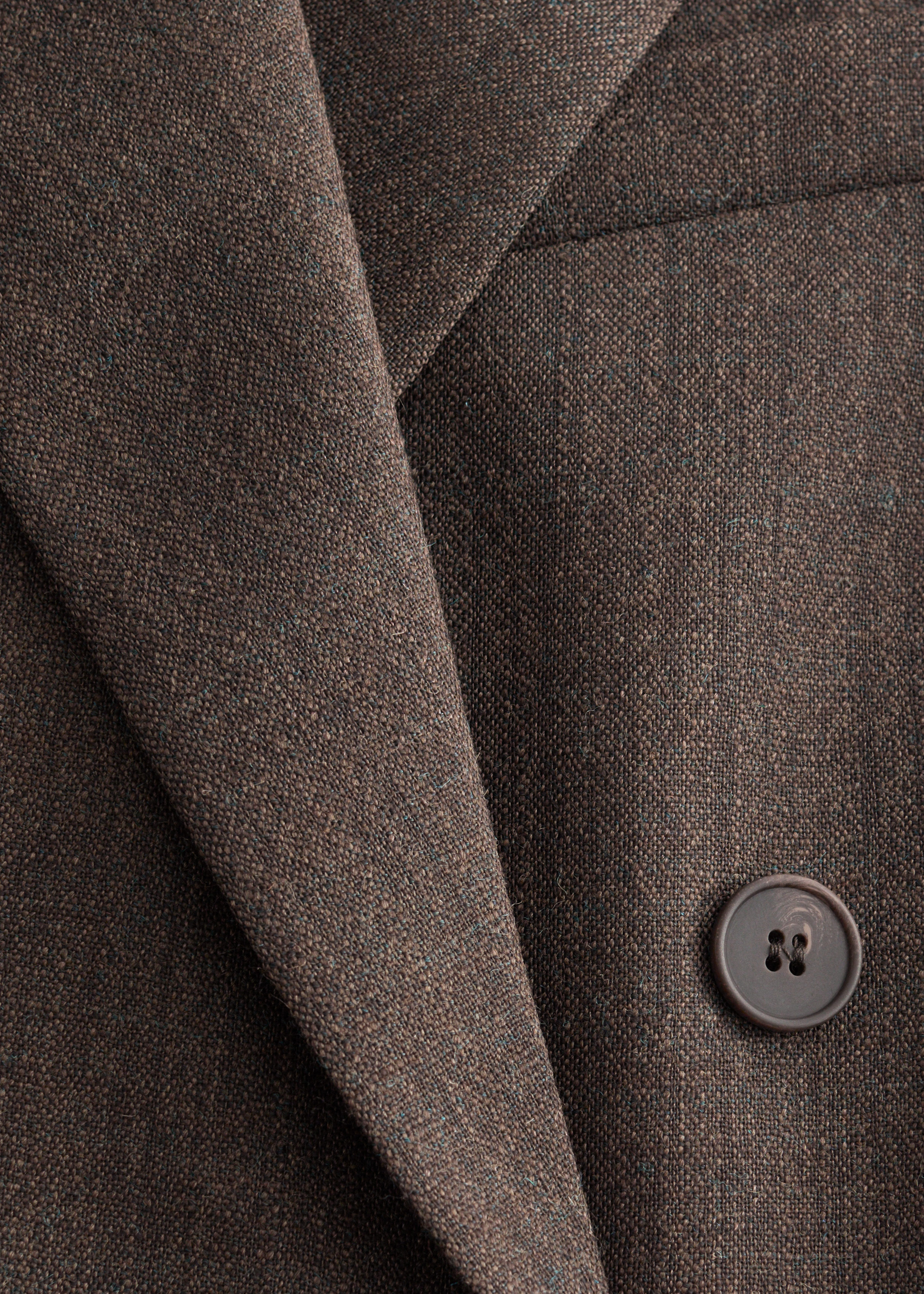 & Other Stories DOUBLE-BREASTED WOOL BLAZER
