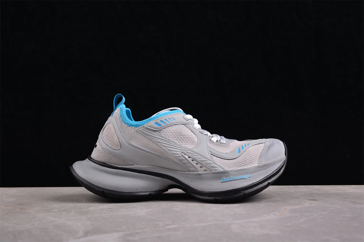 Balenciaga Circuit Sneakers – Beige/Blue - Sneaker Replica Workshop