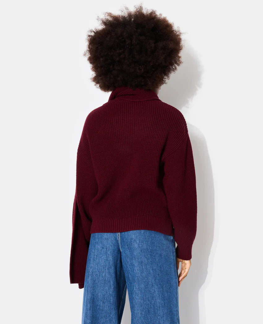 Pimkie Pull oversize avec écharpe amovible