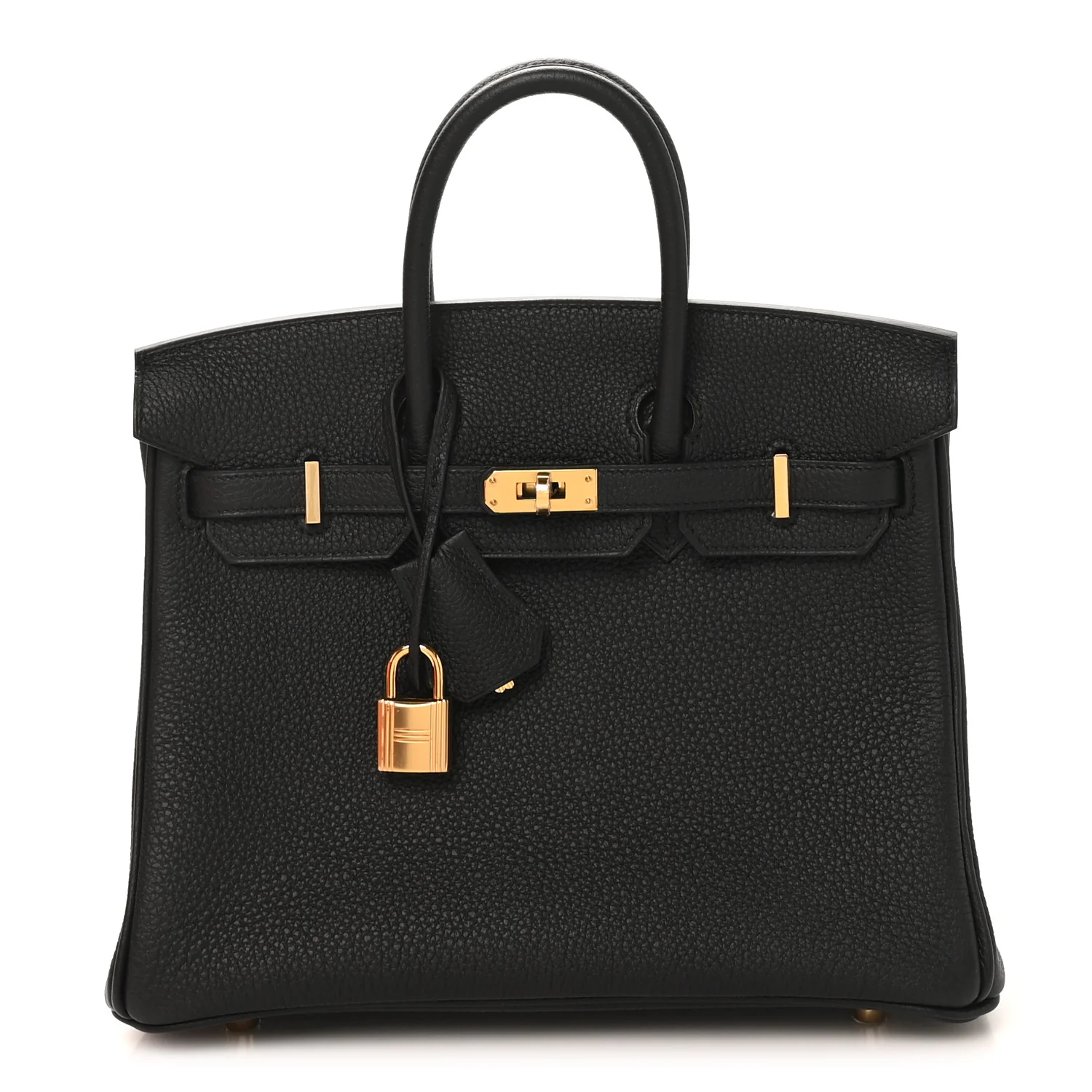 Togo Birkin 25 Black - Top Club
