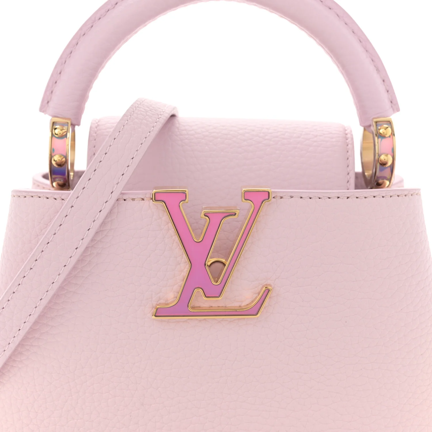 Taurillon LV Ski Capucines Mini Pearly Lilac - Top Club