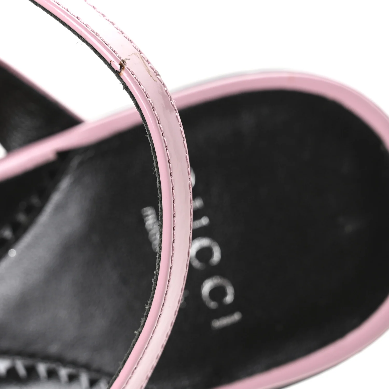 Calfskin Horsebit Divine Slingback Sandals 36 Pink - Top Club