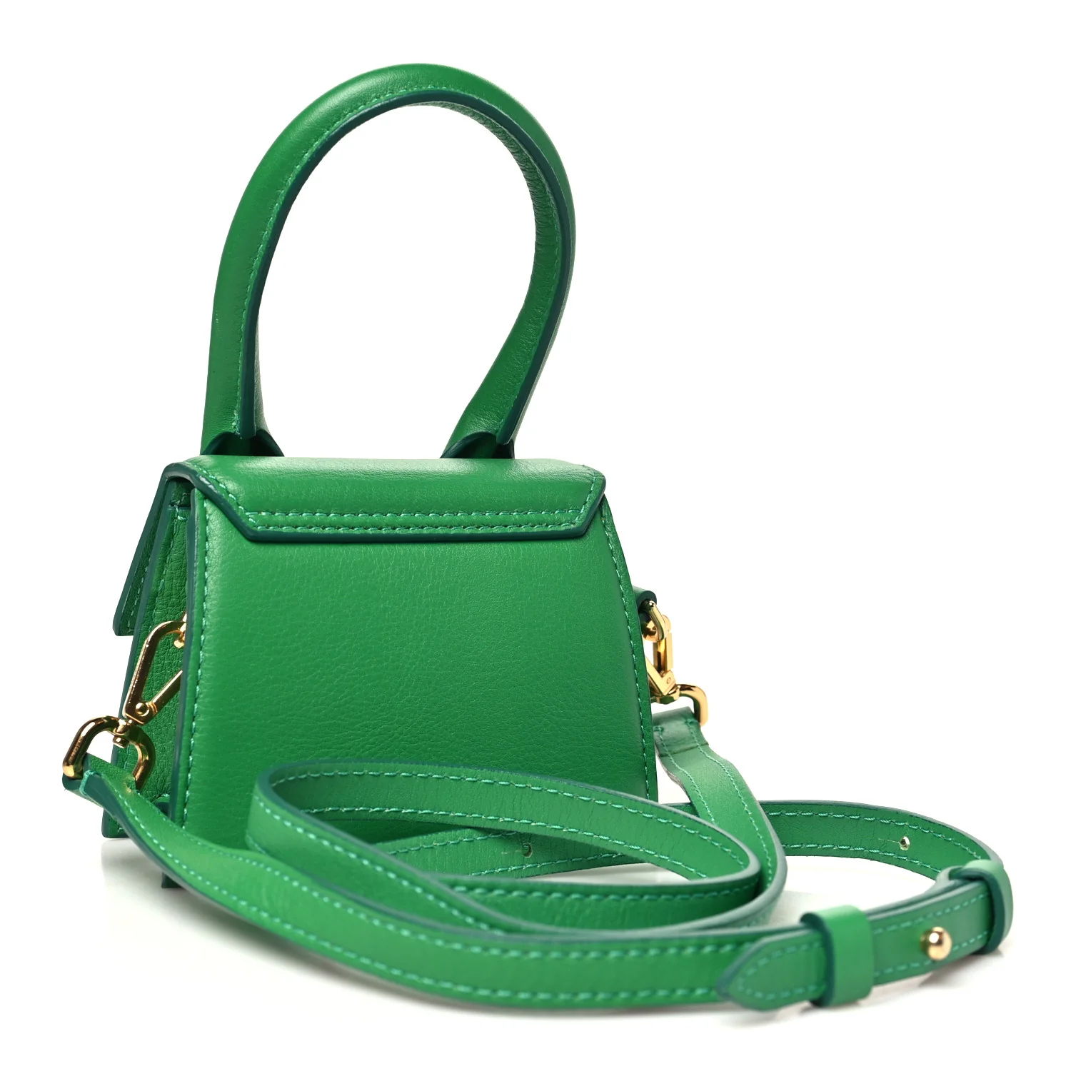 Smooth Calfskin Le Chiquito Green - Top Club