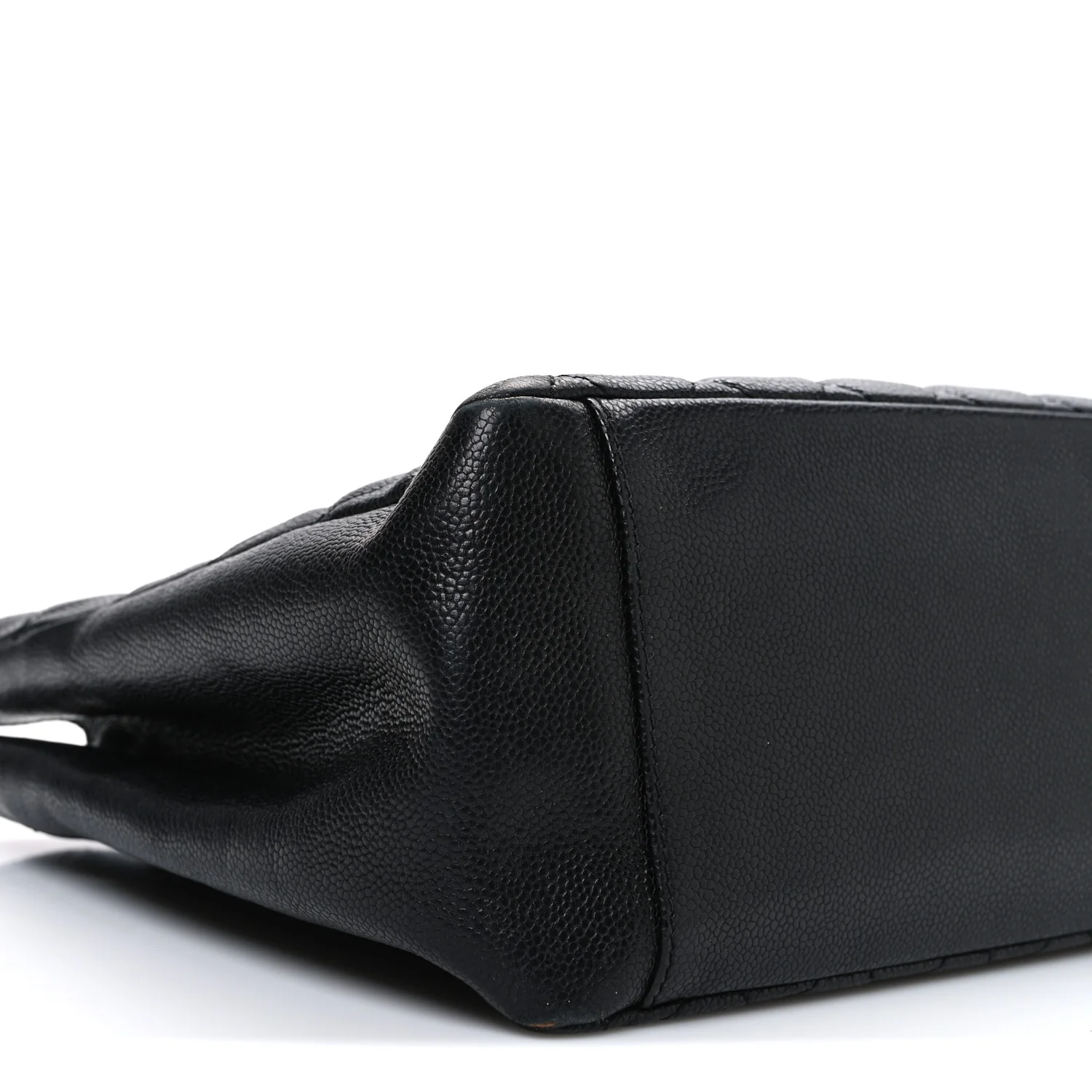 Caviar Quilted Grand Shopping Tote GST Black - Top Club