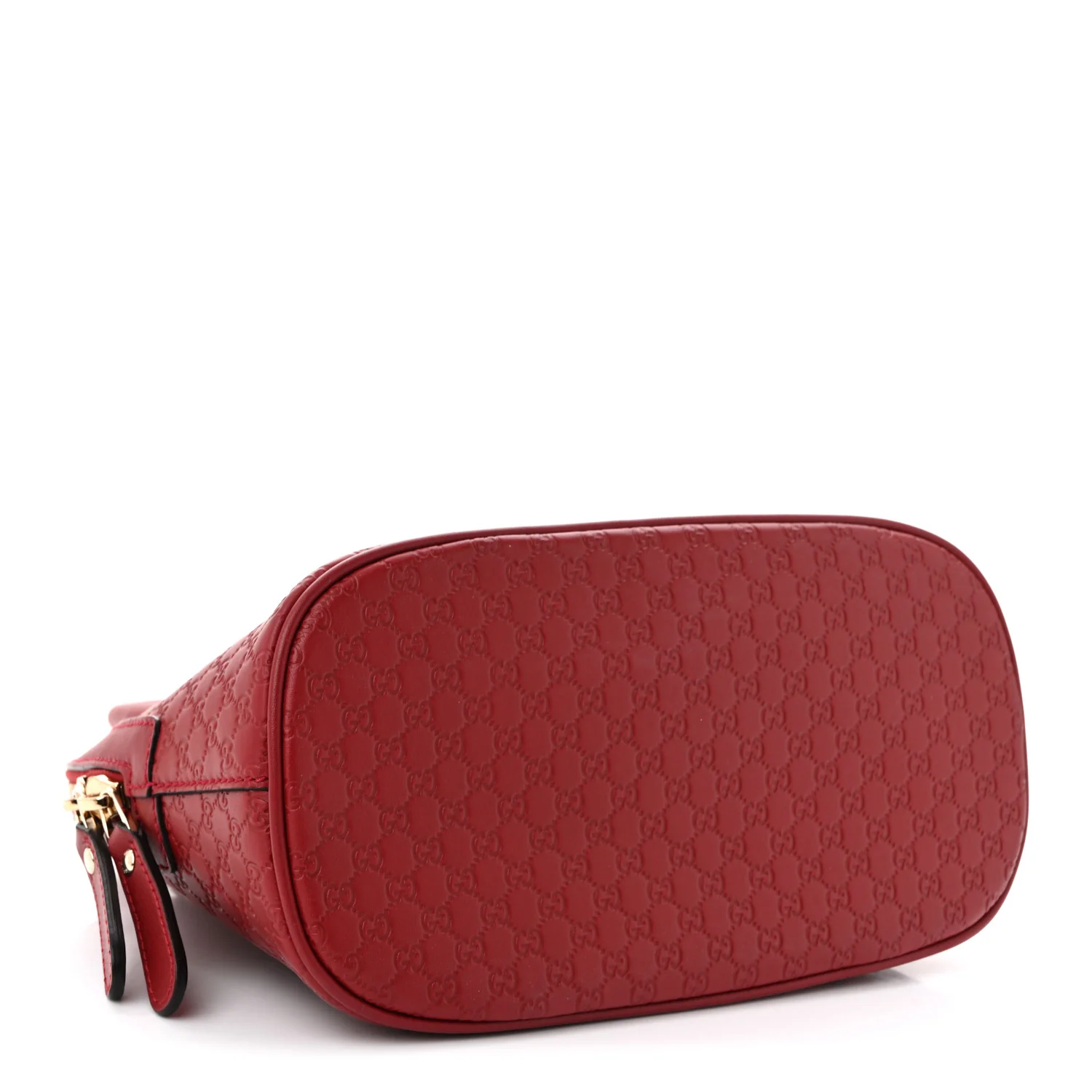 Soft Microguccissima Mini Dome Bag Rosso - Top Club