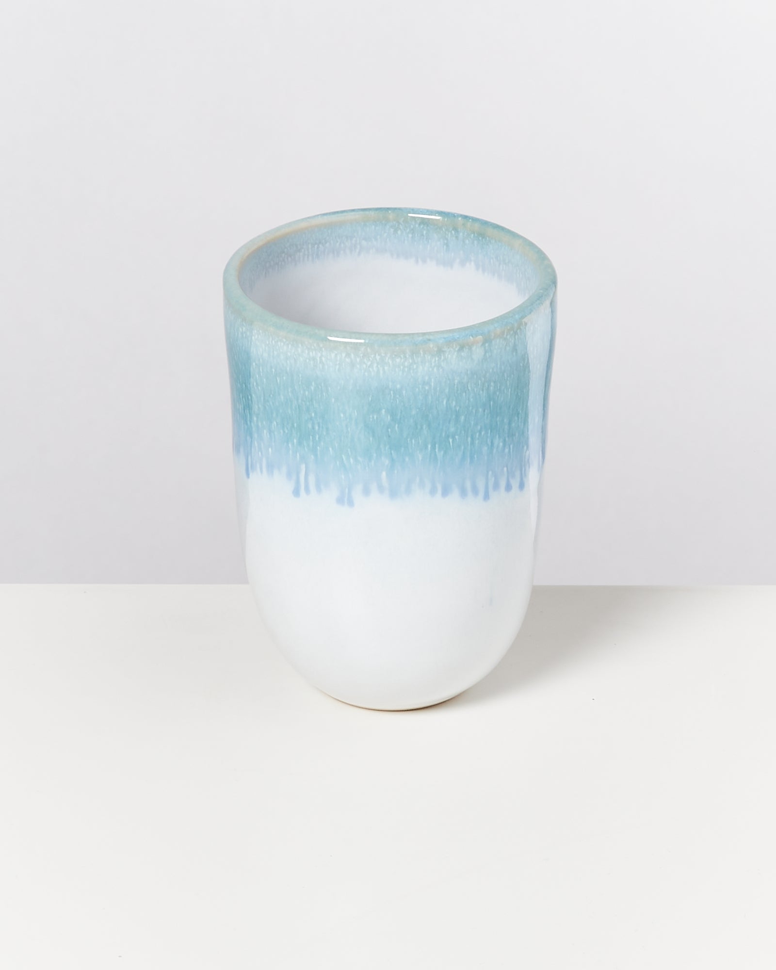 Alcachofra Becher groß grünblau