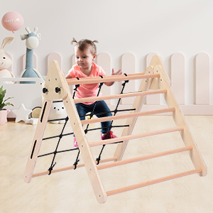 Wooden Climbing Triangle Playground 